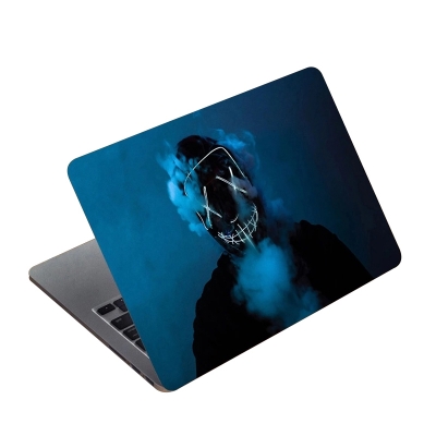 Picture of Skull Design Laptop Sticker Laptop Skin Sticker for laptop Back Side AR-5149 - Multicolor