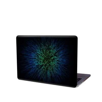 Picture of Colorful Verctor Design Removeable Laptop Sticker for Back Side Laptop skin for any kind of Laptop - Multicolor