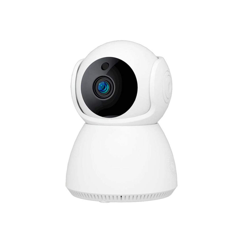 Picture of V380 Q7 Pro 3MP WiFi PTZ IP Camera | 360° Indoor CCTV | LAN Port | Two-Way Audio | Night Vision | SD Card Support White