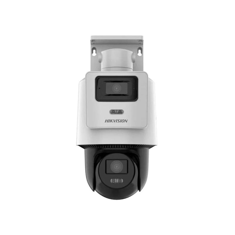 Picture of Hikvision DS-2SE2C400MWG-E/14 TandemVu 4MP Dual Lens POE PT Dome IP Camera | 360° Smart Tracking | Human & Vehicle Detection | Two-Way Audio | IP66 Outdoor CCTV Camera 