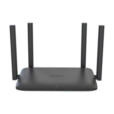 Picture of Hikvision DS-3WR15X AX1500 WiFi 6 Dual Band Gigabit Router | 1500Mbps | MU-MIMO | OFDMA | Beamforming | Mesh Black