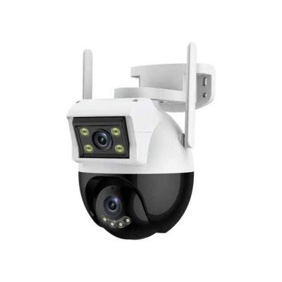 Picture of Dual Lens Mini Ip Camera White & black