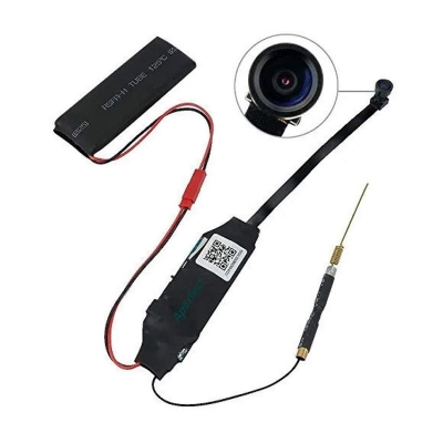 Picture of Full HD 1080P Wifi ip P2P Module Mini DV DVR Wireless IP Surveillance Security Ribbon Camera-S06 Black