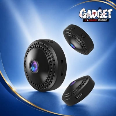 Picture of A10 Mini WiFi IP Camera 2MP 1080P HD | Wireless Mini Spy Camera | Night Vision | Audio Monitoring | 64GB Support | Indoor Security Camera Black