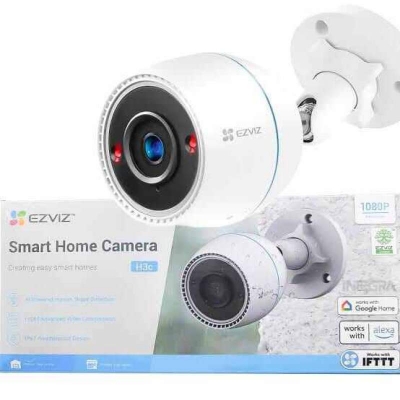 Picture of H3c  Wi-Fi Smart Home Camera  image Reliable protection simplified  If you’re looking for a simple, sturdy and smart camera that is very affordable at the same time, the H3c is possibly the best option you will find. The camera is well-designed to deliver White