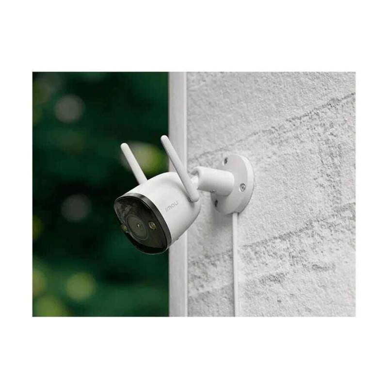 Picture of IMOU Bullet 2E (3.6mm) (3MP) Wi-Fi Bullet IP Camera | Smart Color Night Vision | AI Human Detection | IP67 Weatherproof | Built-in Spotlight White