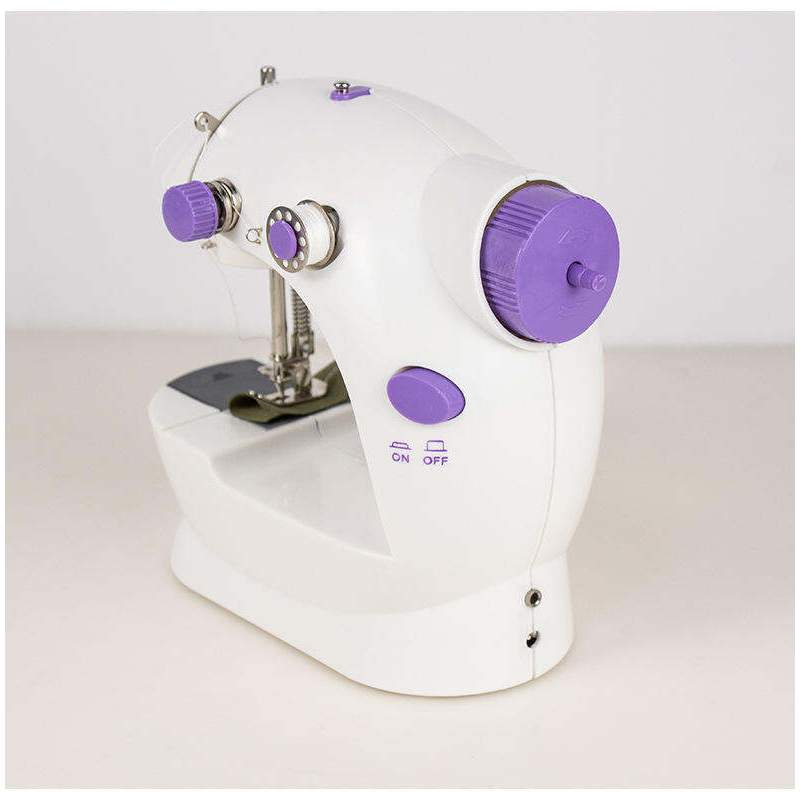 Picture of Mini Sewing Machine HF SM-202A | Portable Electric Sewing Machine | White