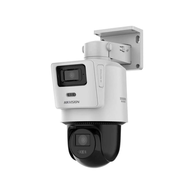 Picture of Hikvision DS-2SE2C400MWG-E/14 TandemVu 4MP Dual Lens POE PT Dome IP Camera | 360° Smart Tracking | Human & Vehicle Detection | Two-Way Audio | IP66 Outdoor CCTV Camera 
