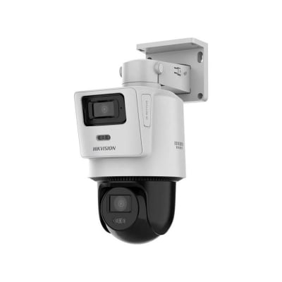 Picture of Hikvision DS-2SE2C400MWG-E/14 TandemVu 4MP Dual Lens POE PT Dome IP Camera | 360° Smart Tracking | Human & Vehicle Detection | Two-Way Audio | IP66 Outdoor CCTV Camera 