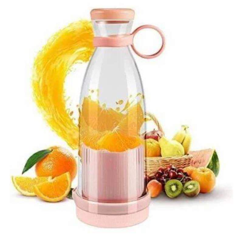 Picture of Electric Portable Mini Juicer Bottle | USB Rechargeable Personal Blender | 350ML Smoothie Maker | 6 Blade Fruit Juicer Cup | Wireless Portable Blender Multicolor
