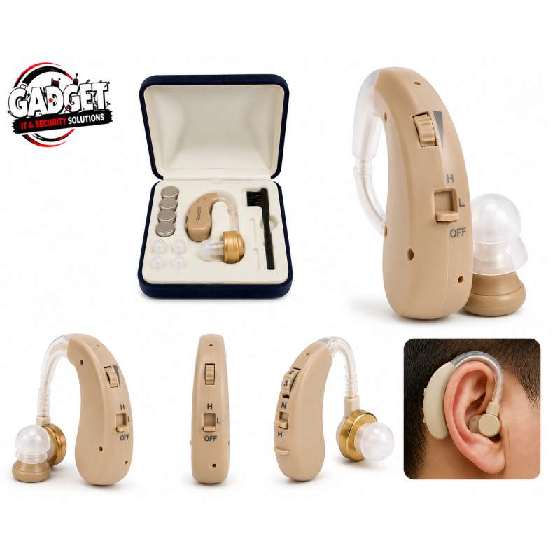 Picture of Rionet Cordless Hearing Aid Adjustable Sound Amplifier Japan Made - Pregnancy Test Kit Grey