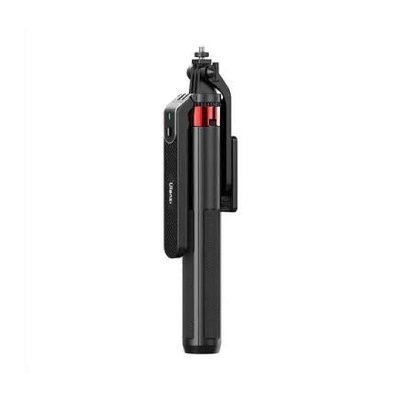 Picture of ULANZI MA09 Extendable Tripod & Selfie Stick | 180cm Height | Foldable Portable Tripod | Smartphone & Camera Stand | Bluetooth Remote Compatible | Vlogging & Live Streaming Tripod Black