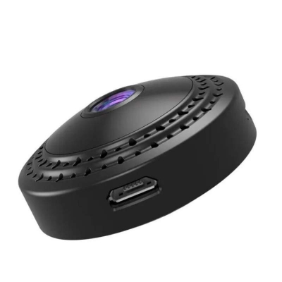 Picture of A10 Mini WiFi IP Camera 2MP 1080P HD | Wireless Mini Spy Camera | Night Vision | Audio Monitoring | 64GB Support | Indoor Security Camera Black
