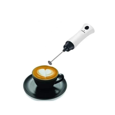 Picture of Hand Liquid Mixer And Coffee Maker Juice Maker Rechargeable-White - Coffee Mixer White