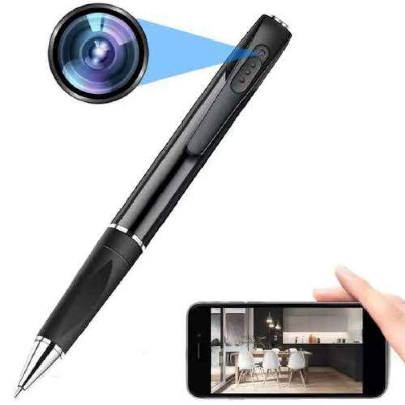 Picture of 1080P FULL HD Hidden Pen Camera | Portable Spy Video Recording Pen | Mini Security Camera | Photo Capture | Loop Recording | TF Card Support Black