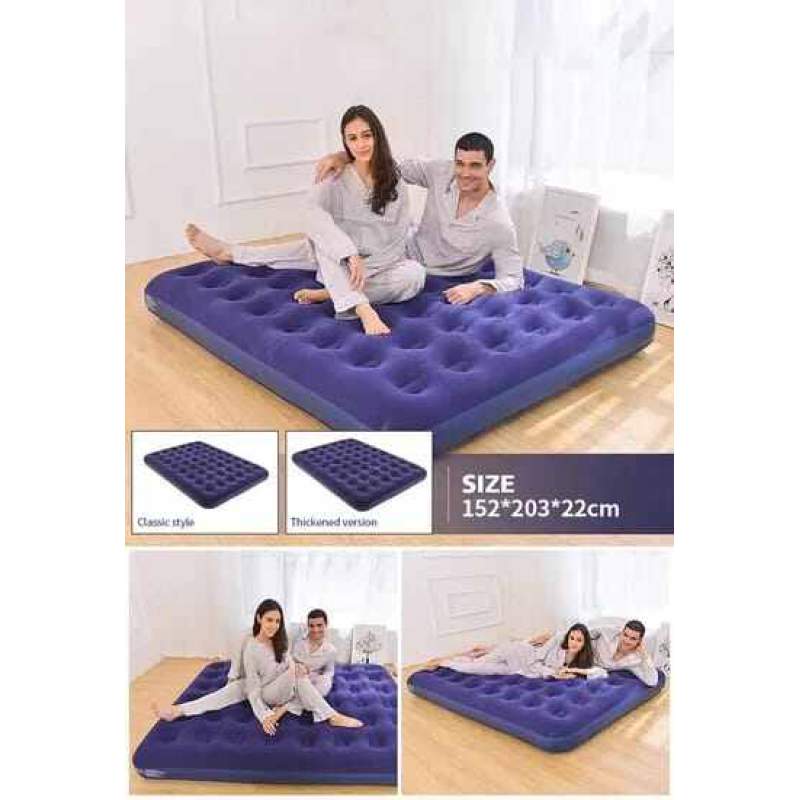 Picture of Factory Price Portable Inflatable Mattress Air Cushion Bed Blue