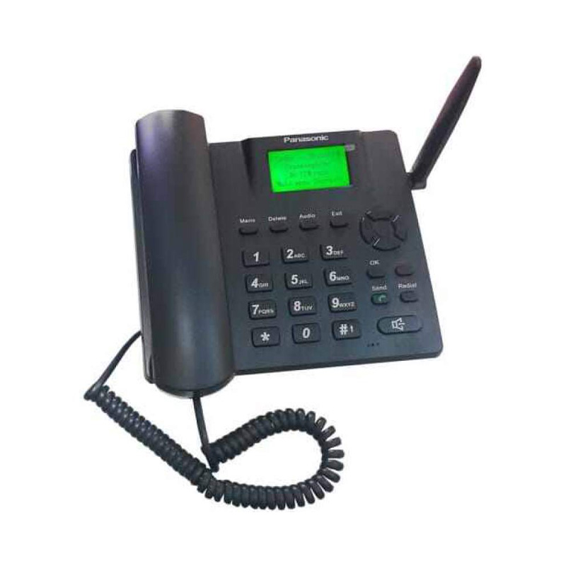 Picture of Panasonic ZT600G Dual SIM Land Line Home Telephone Black