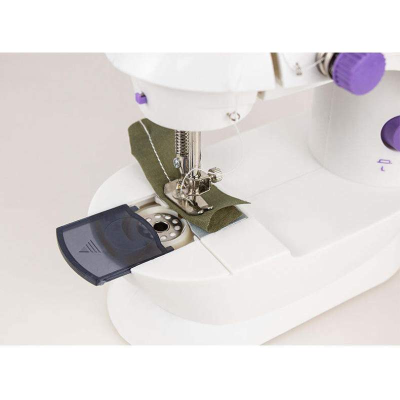 Picture of Mini Sewing Machine HF SM-202A | Portable Electric Sewing Machine | White