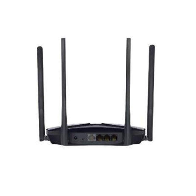 Picture of Hikvision DS-3WR12C AC1200 Dual Band WiFi Router | 1200Mbps | 4 High Gain Antennas | MU-MIMO | Beamforming | Guest WiFi Black