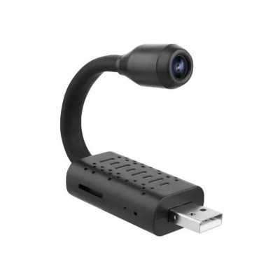 Picture of USB Mini WiFi IP Camera 1080P Full HD | V380 App | Motion Detection | 160° Wide Angle | Remote View | Hidden Security Camera Black