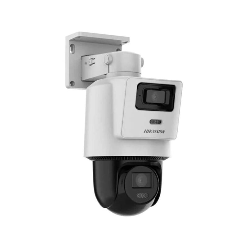 Picture of Hikvision DS-2SE2C400MWG-E/14 TandemVu 4MP Dual Lens POE PT Dome IP Camera | 360° Smart Tracking | Human & Vehicle Detection | Two-Way Audio | IP66 Outdoor CCTV Camera 