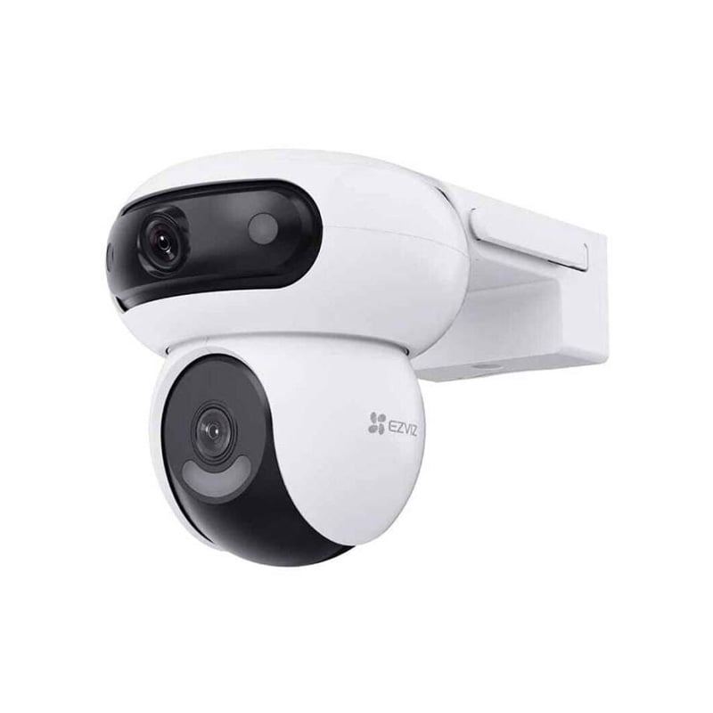 Picture of EZVIZ H90 Dual (2.8mm+6mm) (4MP+4MP) Dual Lens Pan & Tilt Wi-Fi Camera | AI Human & Vehicle Detection | Color Night Vision | Active Defense White