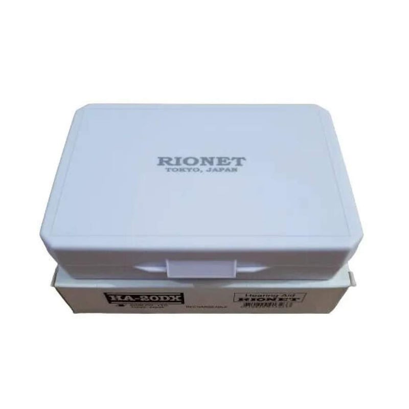 Picture of RIONET AR700 Rechargeable Hearing Aid | Digital BTE Hearing Machine | Adjustable Volume | Clear Sound Amplifier | Easy Charging 