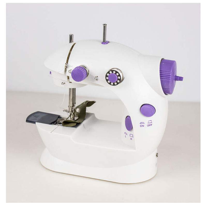 Picture of Mini Sewing Machine HF SM-202A | Portable Electric Sewing Machine | White
