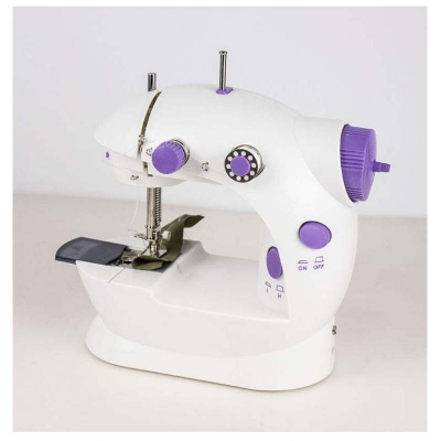 Picture of Mini Sewing Machine HF SM-202A | Portable Electric Sewing Machine | White