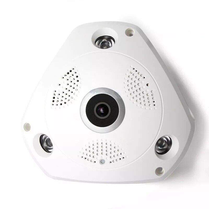 Picture of Q8 VR Cam 3MP Outdoor WiFi IP Camera | 360° Panoramic | Two-Way Audio | Color Night Vision | Motion Detection | Waterproof CCTV White