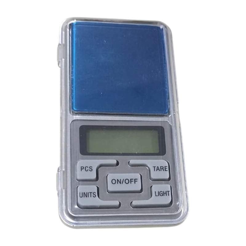 Picture of Professional Mini Digital Pocket Scale 500g x 0.01g | Jewelry Gold Weight Scale | Portable High Precision Digital Balance with Backlight Grey