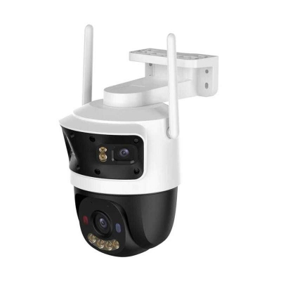 Picture of IMOU Cruiser Triple (3+3+5MP) Wi-Fi 6 Triple Lens Outdoor Security Camera | AI Human & Vehicle Detection | Full Color Night Vision | 1TB Storage | IP66 Waterproof White