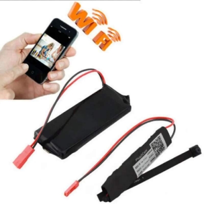 Picture of Full HD 1080P Wifi ip P2P Module Mini DV DVR Wireless IP Surveillance Security Ribbon Camera-S06 Black