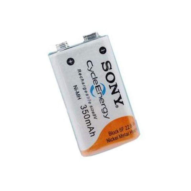Picture of Sony Cycle Energy 9V Rechargeable Battery 450mAh | Long Life Ni-MH Rechargeable Battery Multicolor