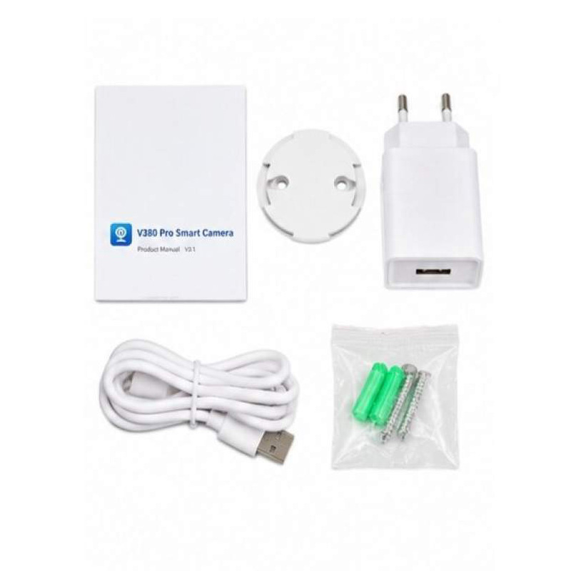Picture of V380 Pro 4MP Dual Lens WiFi & 4G Battery Camera | Two-Way Audio | Indoor CCTV 