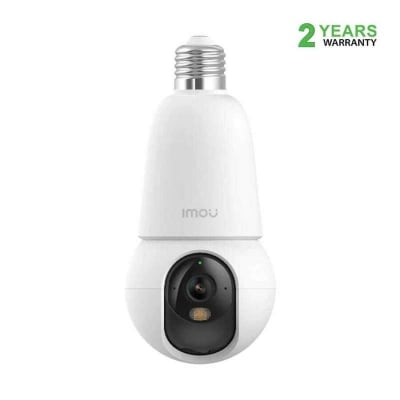 Picture of IMOU Bulb Cam 2C (3.6mm) (3.0MP) Wi-Fi Bulb IP Camera | 3MP Ultra HD | Color Night Vision | AI Human Detection | Two-Way Audio White