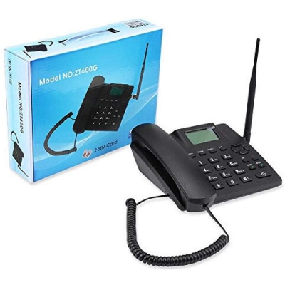 Picture of Panasonic ZT600G Dual SIM Land Line Home Telephone Black