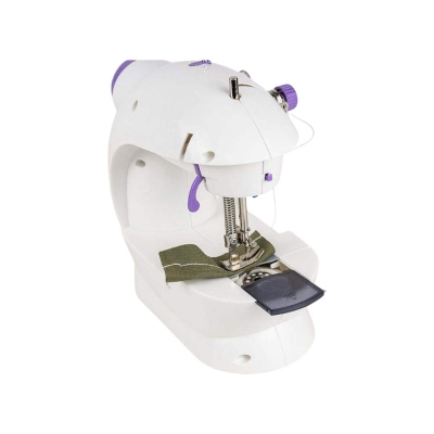 Picture of Mini Sewing Machine HF SM-202A | Portable Electric Sewing Machine | White