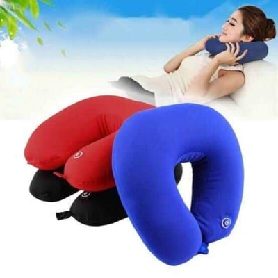 Picture of Travel pillow vibrating Neck Massage Cushion pillow Multicolor