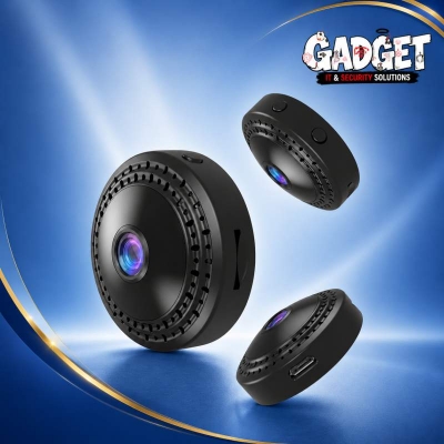 Picture of A10 Mini WiFi IP Camera 2MP 1080P HD | Wireless Mini Spy Camera | Night Vision | Audio Monitoring | 64GB Support | Indoor Security Camera Black