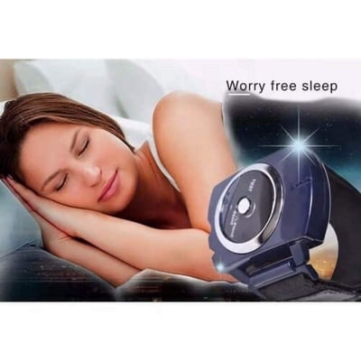 Picture of Snore Stopper Device Stop Snoring Wristband Watch Anti Snoring Sleeping Aid Biosensor Snore-ceasing Equipment-Black