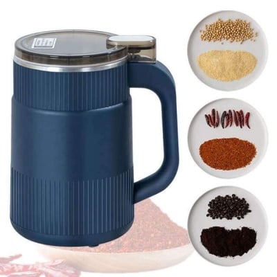 Picture of Multifunctional Smart Electric Grinder Machine or Coffee grinder-Blue