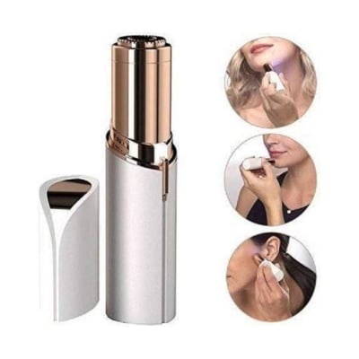 Picture of Flawlbss Hair Remover For Professional, USB Rechargeable Mini Flawless Electric Body Facial Hair Remover, hair remover with USB, rechargeable skin Hair remover-White