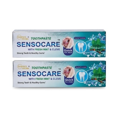 Picture of Sensocare Toothpaste with Fresh Mint and Clove (2Pcs)