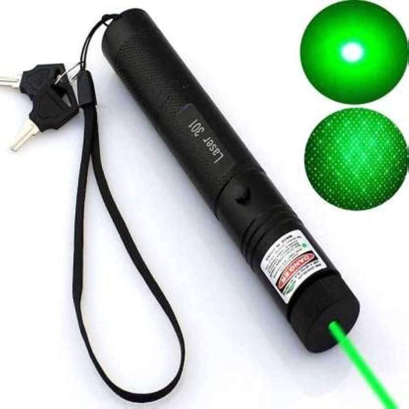 Picture of Rechargeable Laser Pointer Laser light Adjustable Focus (Professional)-Black
