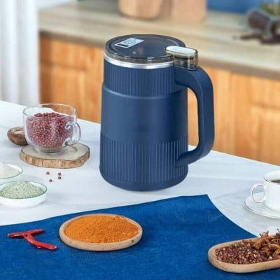 Picture of Multifunctional Smart Electric Grinder Machine or Coffee grinder-Blue