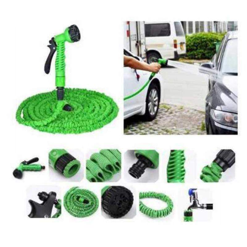 Picture of Magic Hose Pipe for Car Wash (100 Feet) Without Box-Multicolor