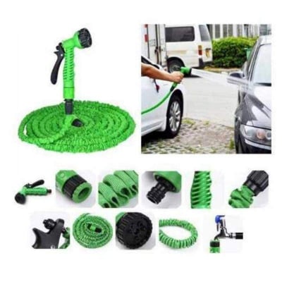 Picture of Magic Hose Pipe for Car Wash (100 Feet) Without Box-Multicolor