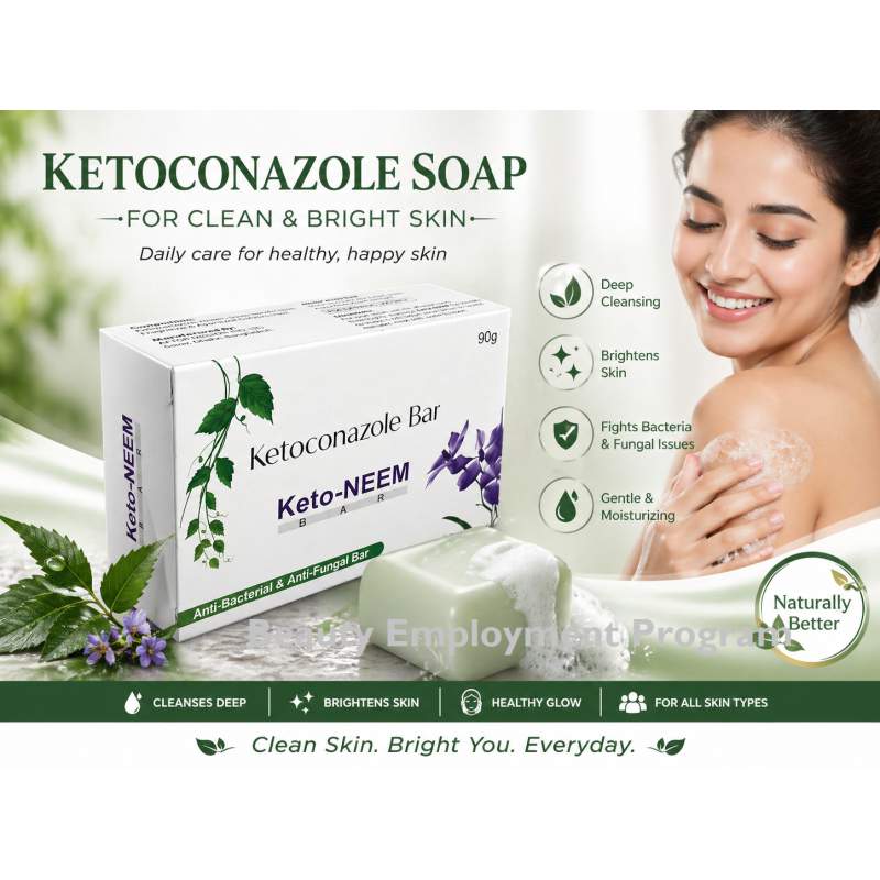 Picture of Ketoconazole Soap Keto-Neem Bar 90gm