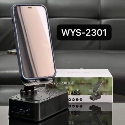 Picture of Phone Stand with Wireless Speaker-Black